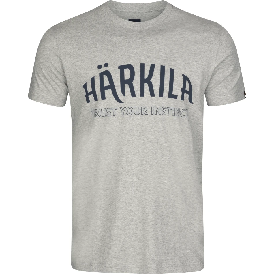 Harkila Modi Melange S/S T-shirt, kolor: Light Grey Melange