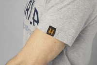 Harkila Modi Melange S/S T-shirt, kolor: Light Grey Melange