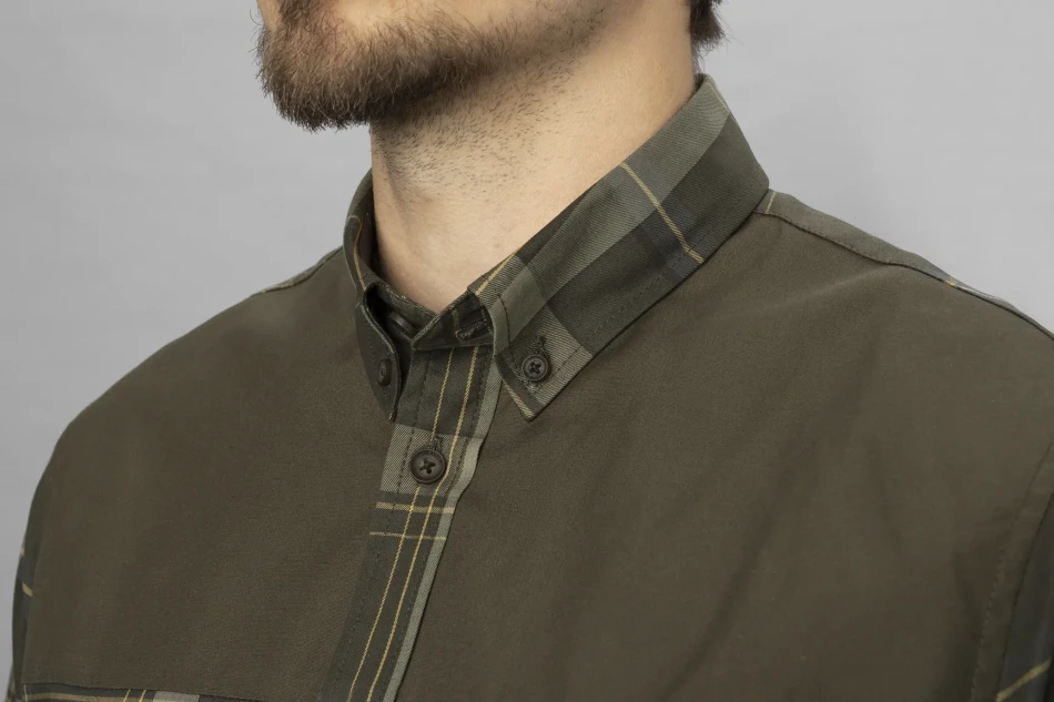 Harkila Anker L/S Shirt, kolor: Willow Green