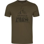 Harkila Nature S/S T-shirt, kolor: WIllow Green 1