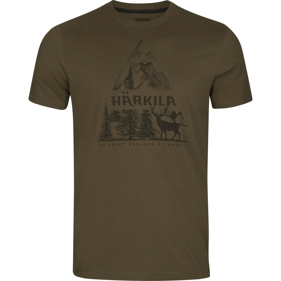 Harkila Nature S/S T-shirt, kolor: WIllow Green 1