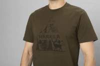 Harkila Nature S/S T-shirt, kolor: WIllow Green 4