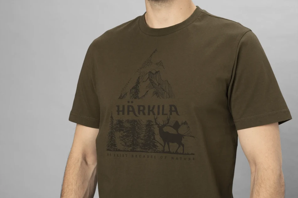 Harkila Nature S/S T-shirt, kolor: WIllow Green 4