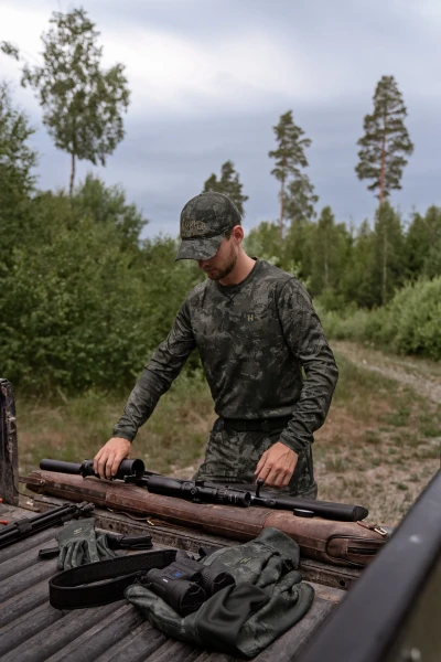Harkila NOCTYX Camo L/S T-Shirt