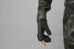 Harkila NOCTYX Camo Fleece Gloves W/Foldback Finger