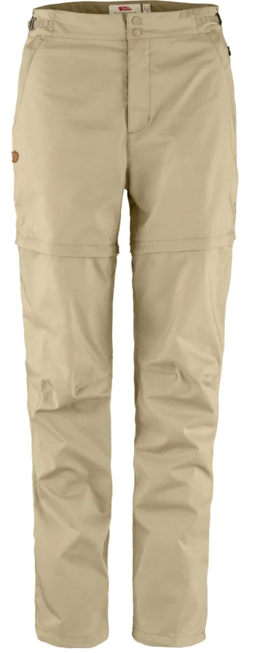 Abisko Hike Zip-Off Trousers W, kolor: 118 - Fossil