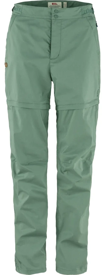 Abisko Hike Zip-Off Trousers W, kolor: 614 - Patina Green
