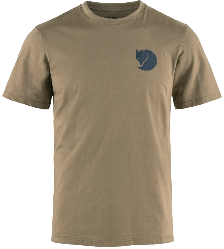 Fjallraven Walk With Nature T-Shirt, kolor: 244 - Suede Brown, 1