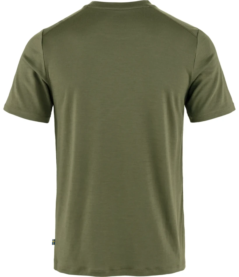 Fjallraven Abisko Wool SS, kolor: 625 - Laurel Green