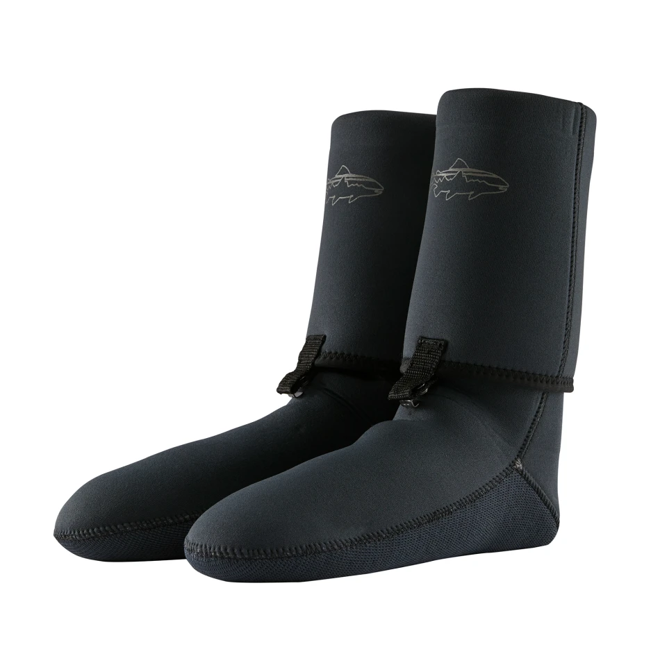 Yulex Wading Socks w. Gravel Guard, kolor: Black