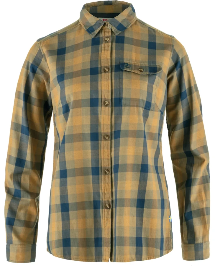 Lappland Mesh Shirt W, kolor: 622-534 - Light Olive-Indigo Blue