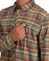 Bugstopper LS Shirt Plaid, kolor: 1217 - Plaid Simms Plaid Chestnut Multi Plaid