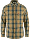 Lappland Mesh Shirt, kolor: 622-534 - Light Olive-Indigo Blue