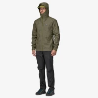Men's Boulder Fork Rain Jacket, kolor: Basin Green