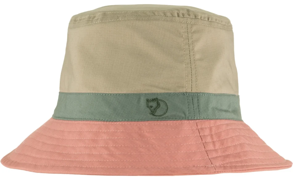 Reversible Bucket Hat, kolor: 300-118 - Dusty Rose-Fossil