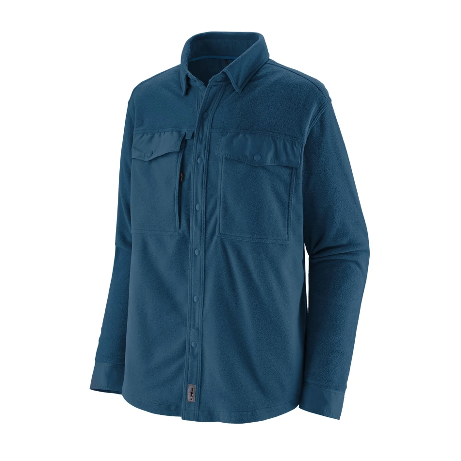 M's L/S Early Rise Snap Shirt, kolor: Lagom Blue
