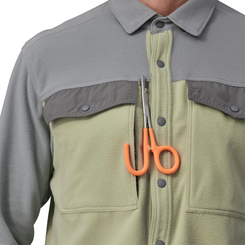 M's L/S Early Rise Snap Shirt, kolor: Salvia Green