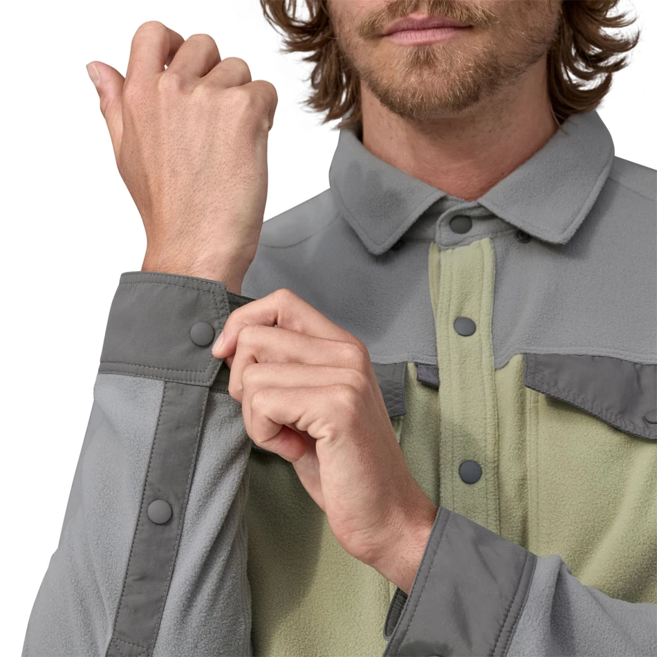 M's L/S Early Rise Snap Shirt, kolor: Salvia Green