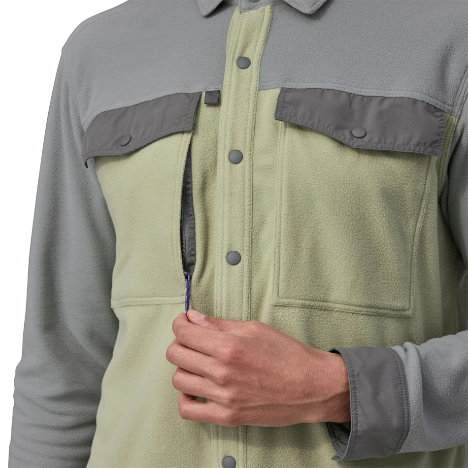 M's L/S Early Rise Snap Shirt, kolor: Salvia Green