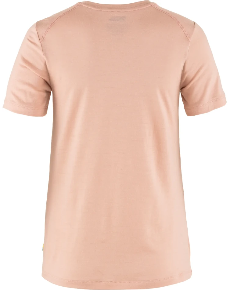 Fjallraven Abisko Wool Fox SS W, kolor: 302-357 - Chalk Rose-Port, 2