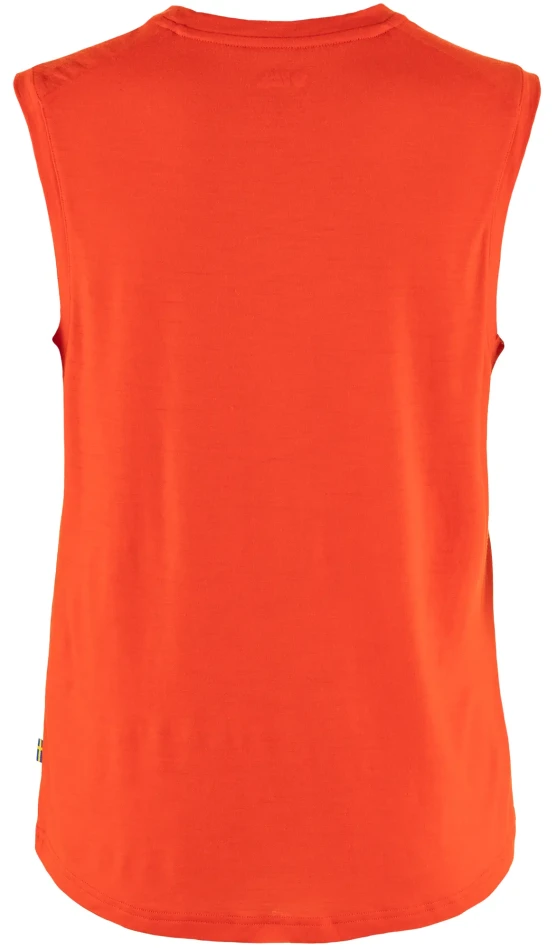 Abisko Wool Tank Top W, kolor: 214 - Flame Orange