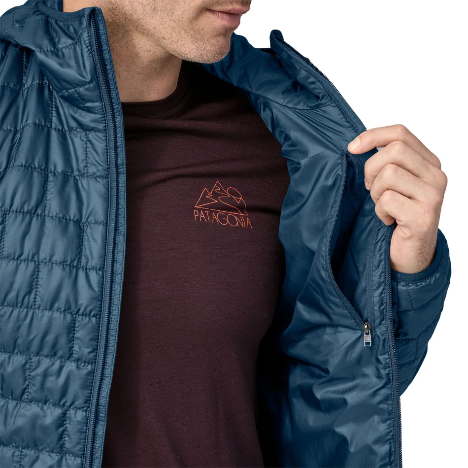 Men's Nano Puff Hoody, kolor: Lagom Blue