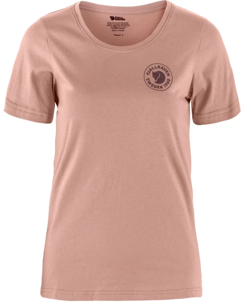 Fjallraven 1960 Logo T-shirt W, kolor: 300 - Dusty Rose, 1