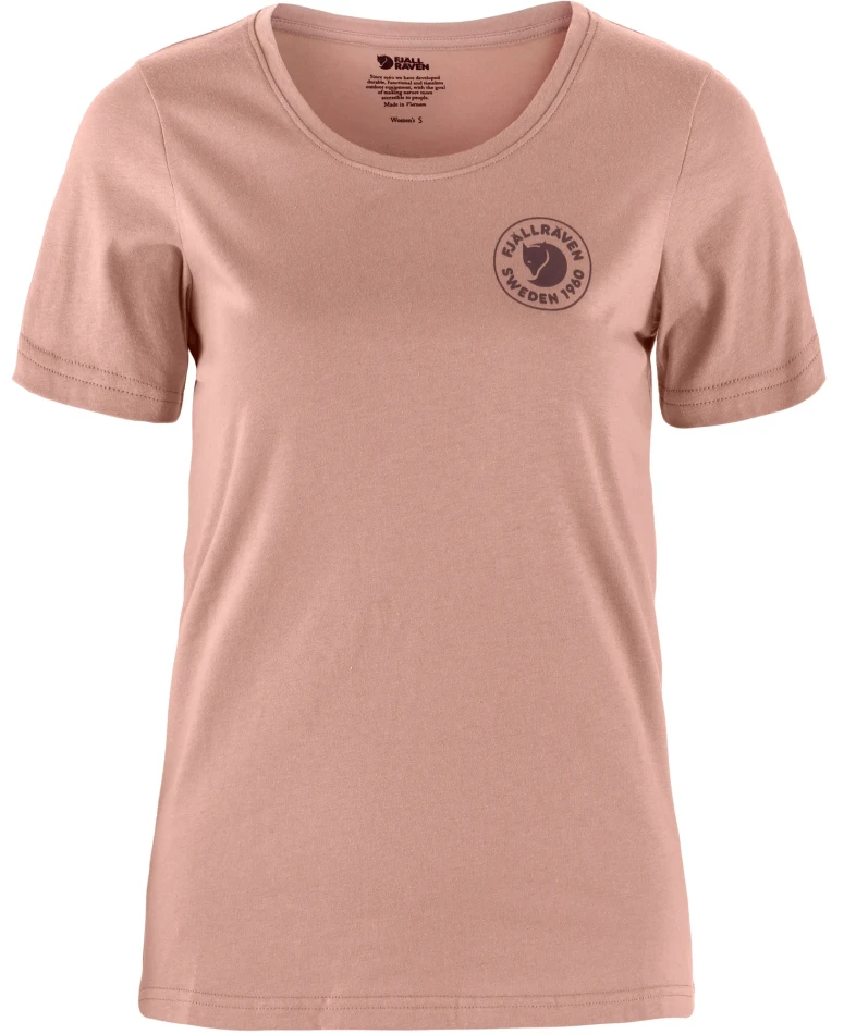 Fjallraven 1960 Logo T-shirt W, kolor: 300 - Dusty Rose, 1