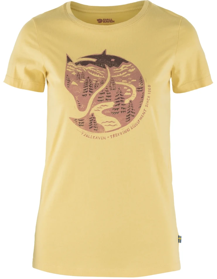 Fjallraven Arctic Fox T-shirt W, kolor: 133 - Mais Yellow