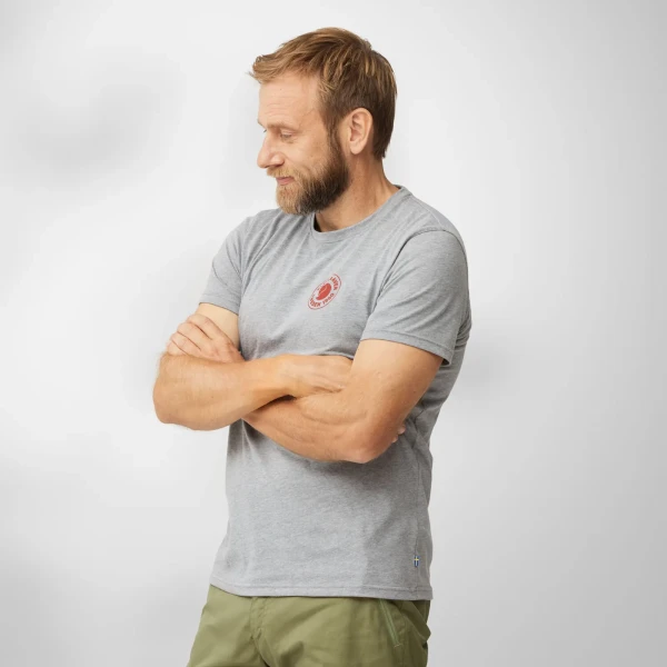 1960 Logo T-Shirt, kolor: 051 - Melange Grey - 3