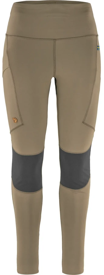 Abisko Trekking Tights Pro W, kolor: 244-048 - Suede Brown/Iron Grey