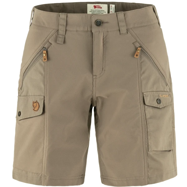 Fjallraven Nikka Shorts Curved W, kolor: 244 - Suede Brown