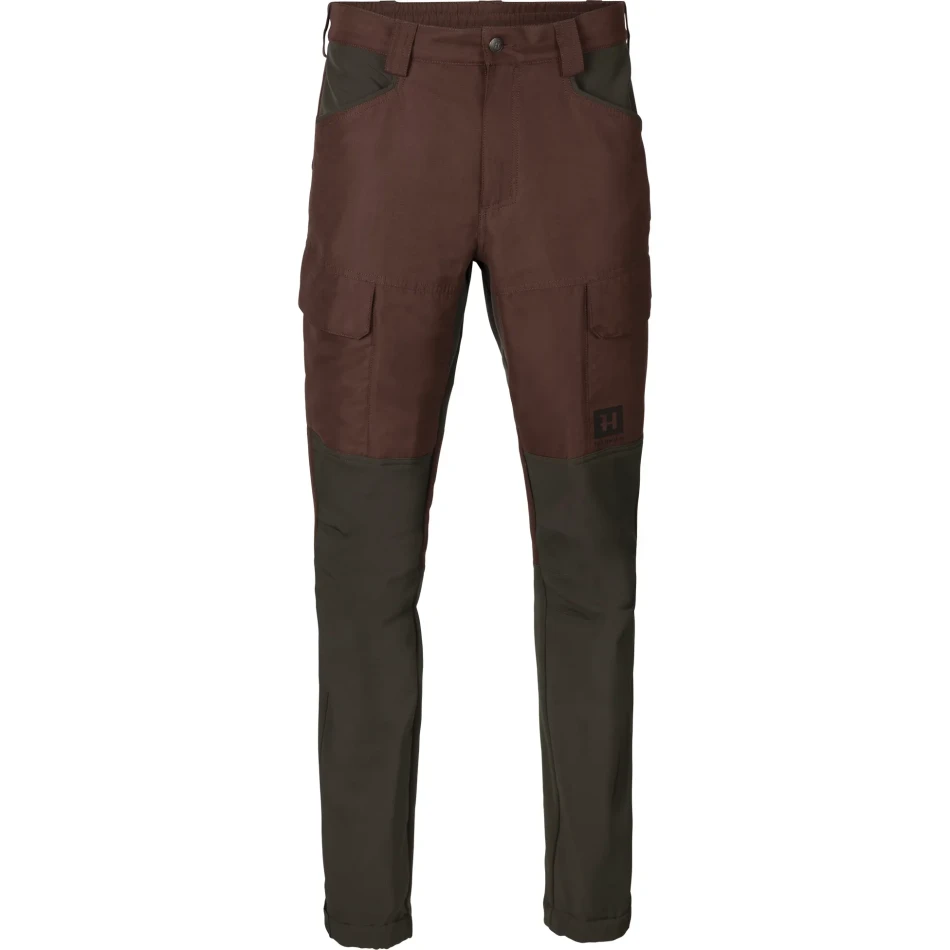 Harkila Scandinavian Trousers, kolor: Bloostone Red/Shadow Brown
