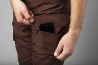 Harkila Scandinavian Trousers, kolor: Bloostone Red/Shadow Brown