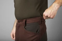 Harkila Scandinavian Trousers, kolor: Bloostone Red/Shadow Brown