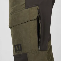 Harkila Scandinavian Trousers, kolor: Willow Green/Deep Brown