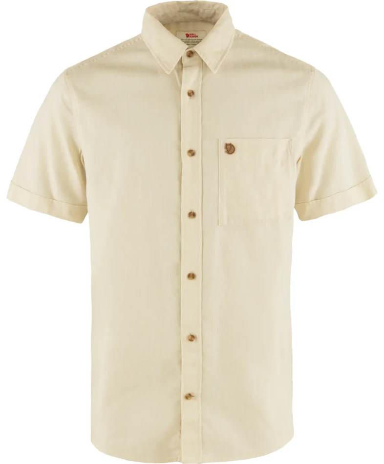 Fjallraven Ovik Travel Shirt SS, kolor: 113 - Chalk White, 1