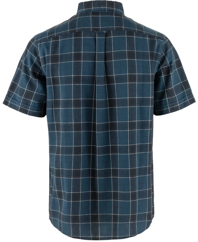 Fjallraven Ovik Travel Shirt SS, kolor: 534-555 - Indigo Blue-Dark Navy, 2