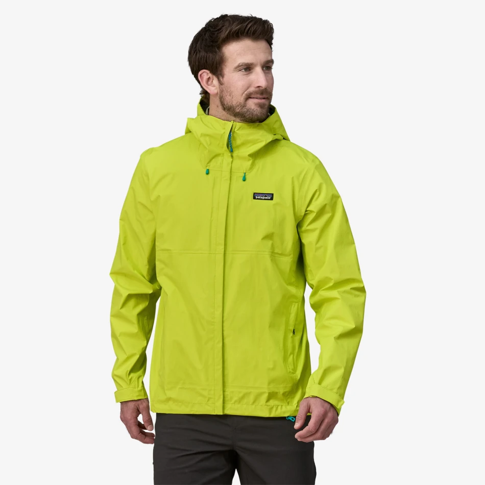 Men's Torrentshell 3L Rain Jacket, kolor: Phosphorus Green