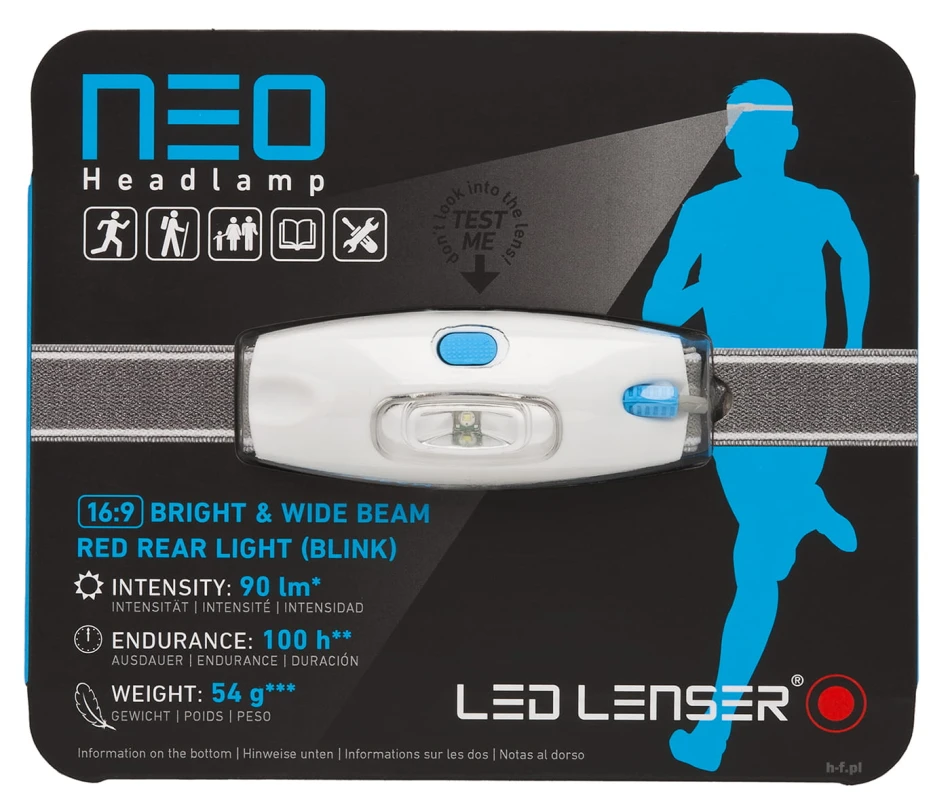 Ledlenser model Neo, kolor: niebieski