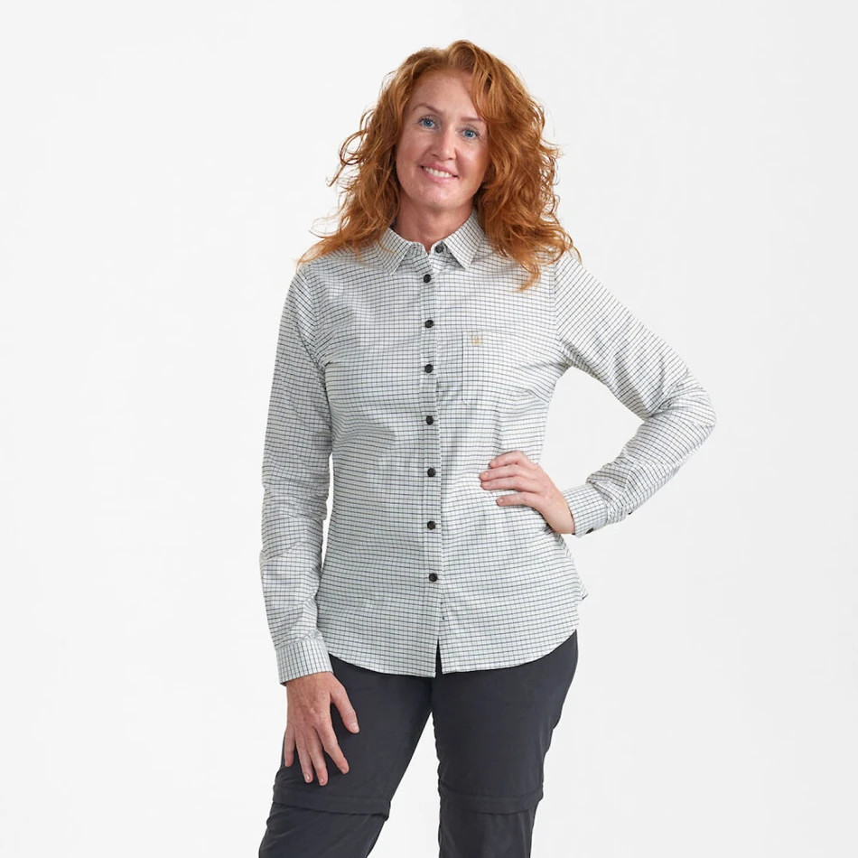 Lady Sara Shirt,  kolor: 38098 - Green Check