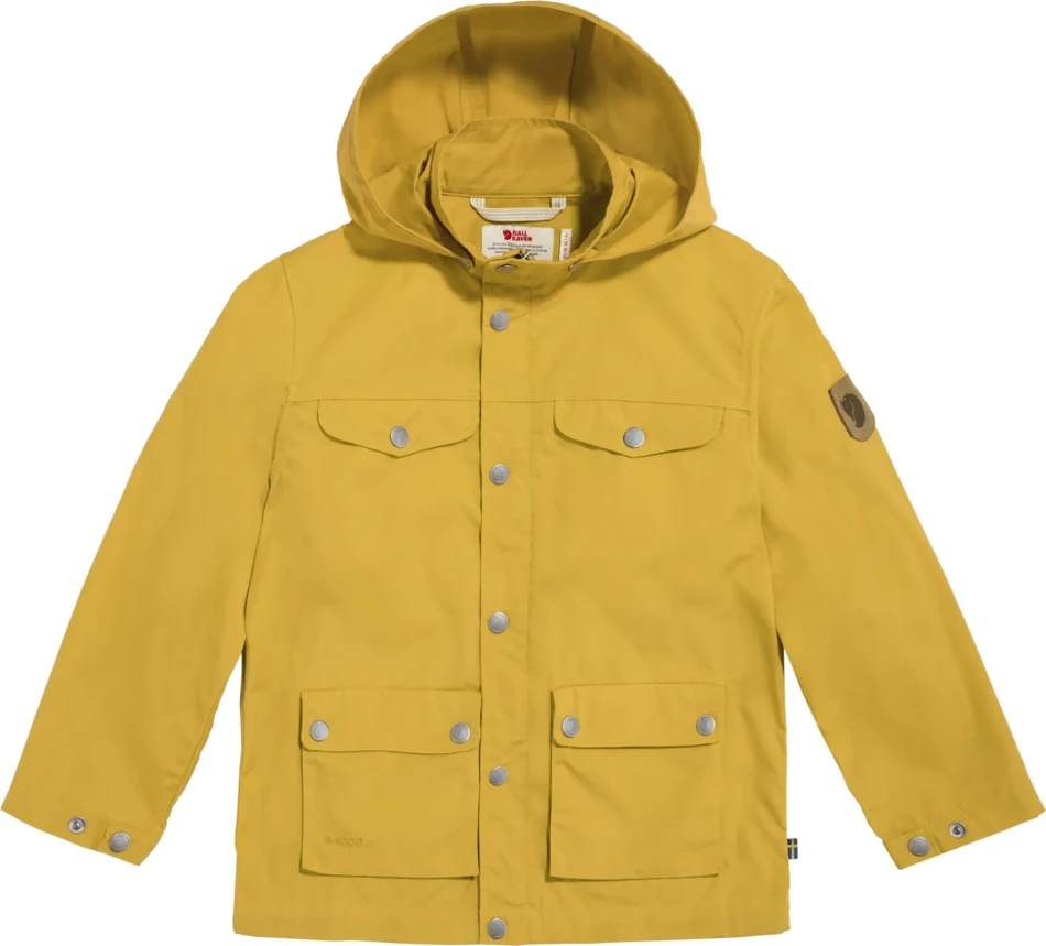 Kids Greenland Jacket, kolor: 161 - Mustard Yellow