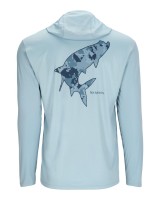 Tech Hoody, kolor: 1164 - Steel Blue / Tarpon