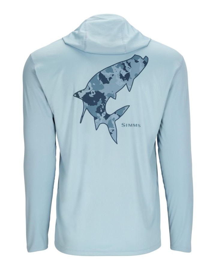 Tech Hoody, kolor: 1164 - Steel Blue / Tarpon