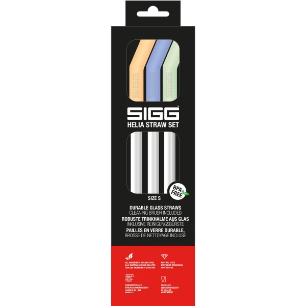 SIGG Helia Straw Set, kolor: Day, rozmiar: S