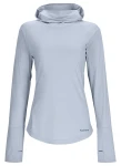 Wms Solarflex Cooling Hoody, kolor: 881 - Steel Blue