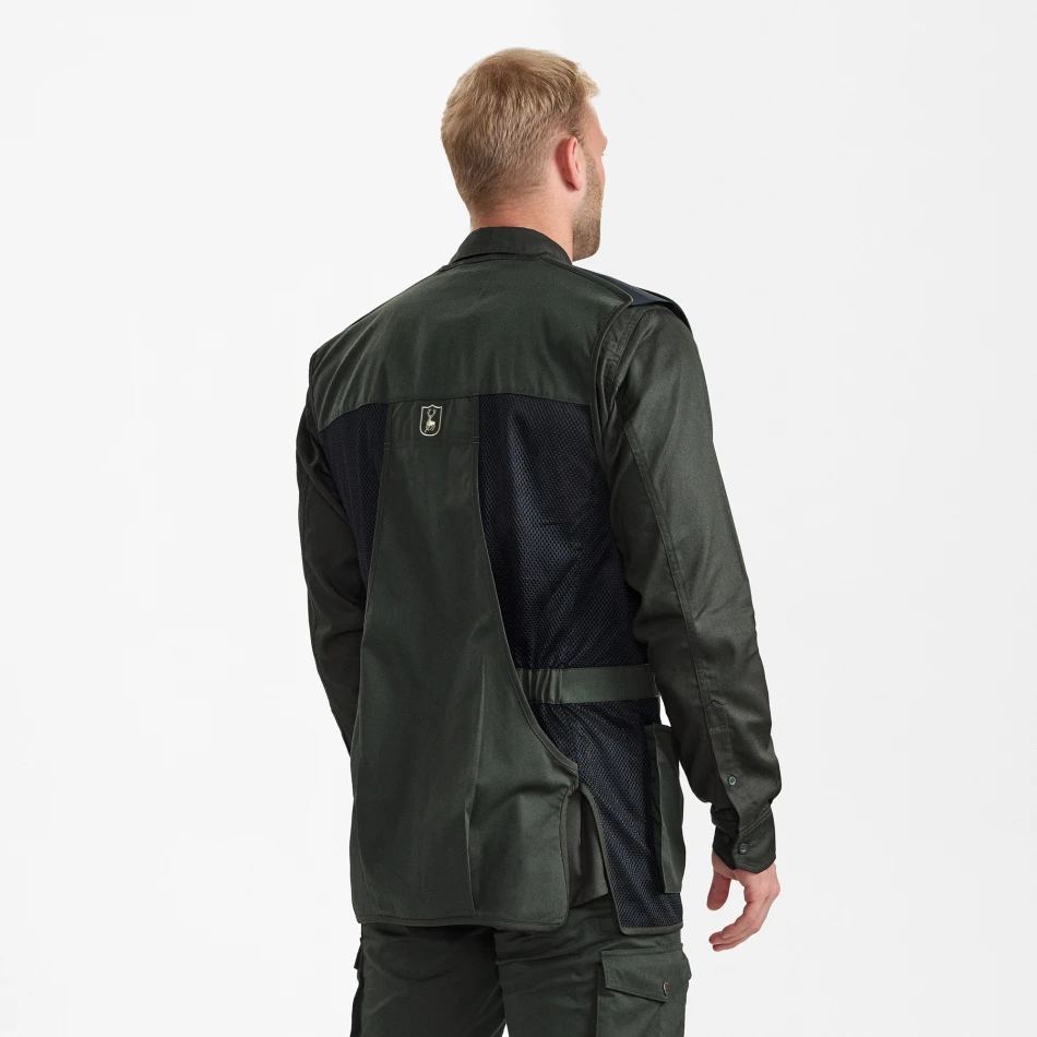 Atlas Mesh Shooting Waistcoat, kolor: 393 - Timber