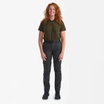 Lady Slogen Zip-Off Trousers, kolor: kolor: 999 Black