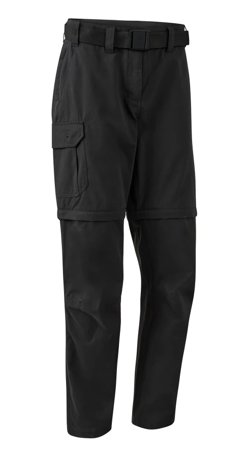 Lady Slogen Zip-Off Trousers, kolor: kolor: 985 - Black Ink