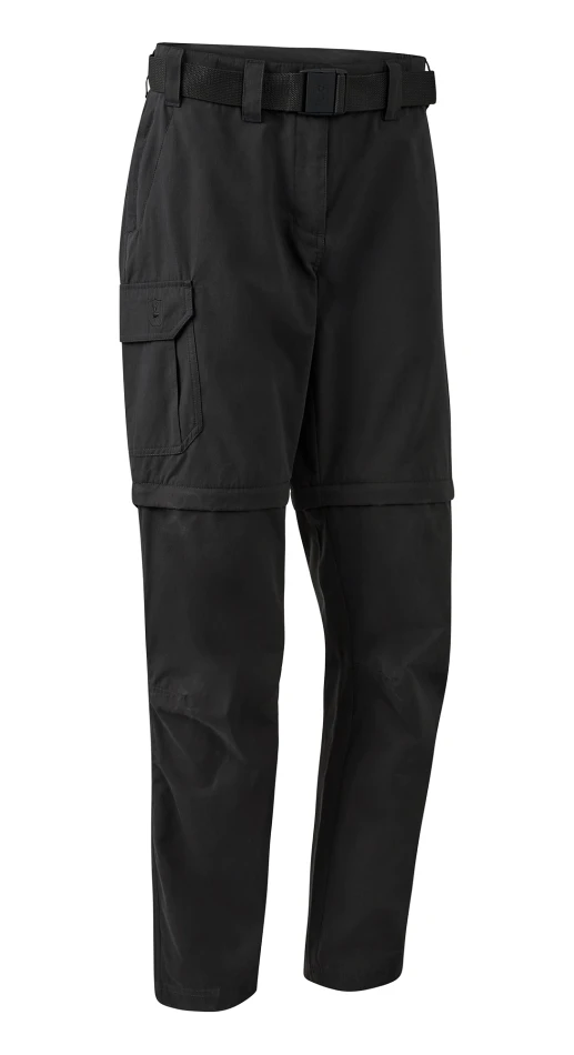 Lady Slogen Zip-Off Trousers, kolor: kolor: 985 - Black Ink